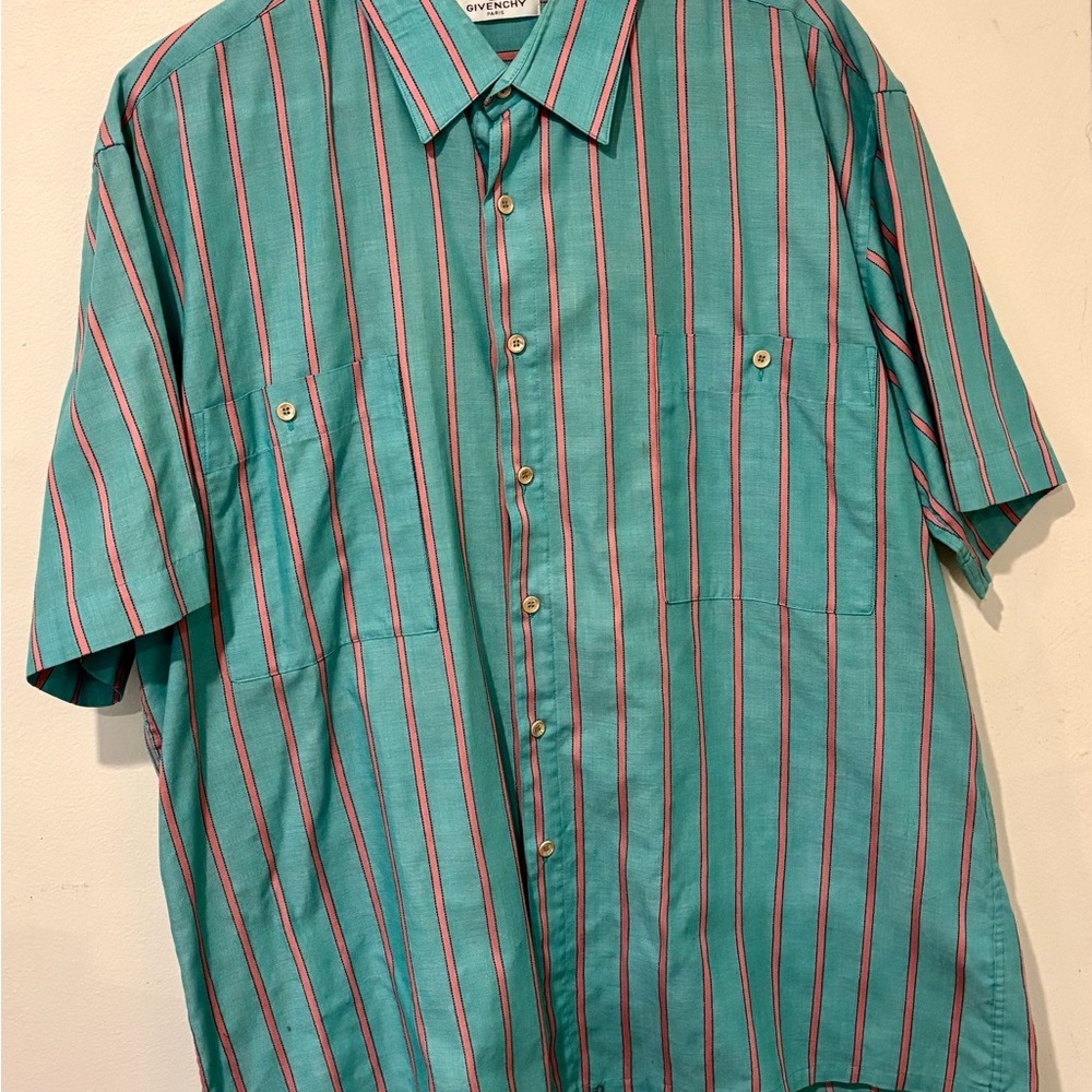 Givenchy vintage short sleeved button down